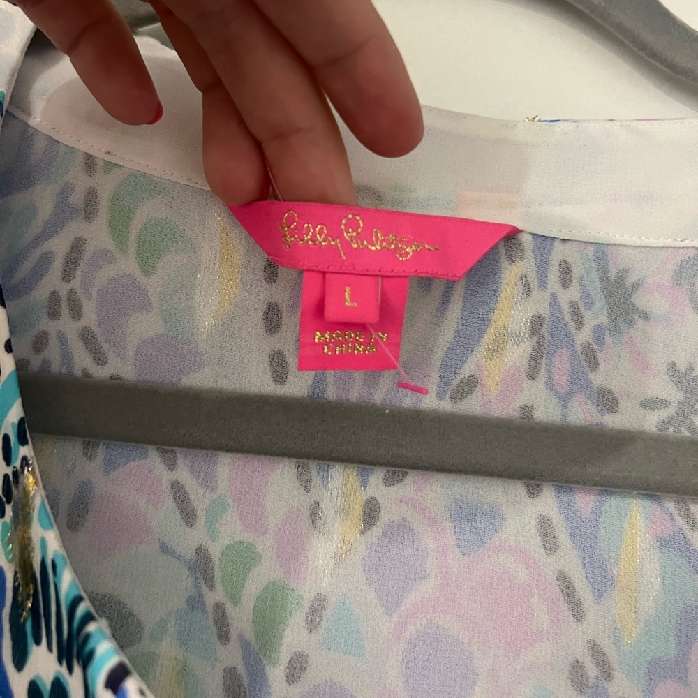 Lilly Pulitzer Blouse - Picture 8 of 8